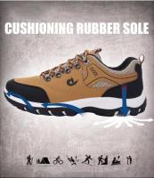 Zapatos grandes para senderismo al aire libre impermeables y antideslizantes para hombres - details 1