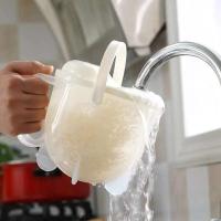 Lavadora de Arroz Automática de Multifunción 2pcs Quinta Rápida para Grano Limpio con Cierre Seguro - details 3