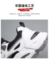 Zapatos deportivos informales para hombre, ropa deportiva transpirable de malla con logotipo de marca para caminar - details 5