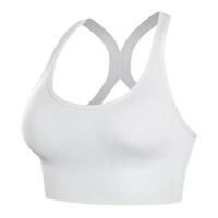 Sujetadores deportivos sexys con espalda cruzada para Yoga, camiseta sin mangas para mujer, Fitness, gimnasio, a prueba de golpes, sin costuras, entrenamiento para correr, ropa interior de secado rápido, chaleco - details 10