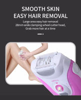 Kemei-depiladora eléctrica 3 en 1 para mujer, depilación Facial de cuerpo completo, Bikini femenino, axilas, piernas, afeitadora, recortadora, depiladora para mujer - details 3