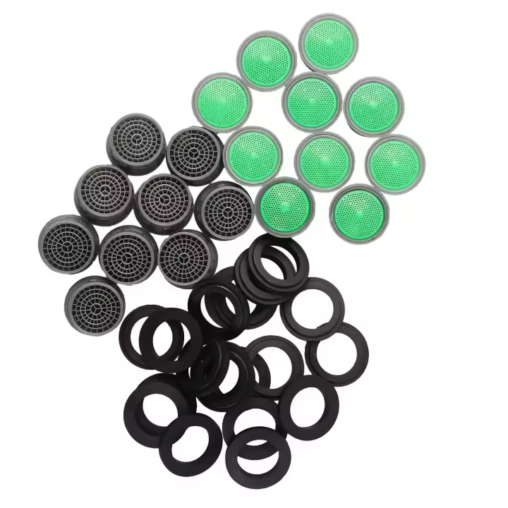 Ahorrador de Agua Aerador de Grifo de Plástico ABS 20Pcs Insertos de 21mm para Desagüe de Fregadero - 1