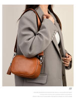 Nuevo Bolso de Cámara de Cuero Tendencia Primera de Piel de Vaca con Pelo - details 5