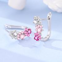 Pendientes LAZA de Plata de Ley 925, Joyería de Aro con Brillantes, Pendientes Colgantes con Forma de Corazón, Regalo de Boda para Mujer, Regalo de Aniversario - details 8