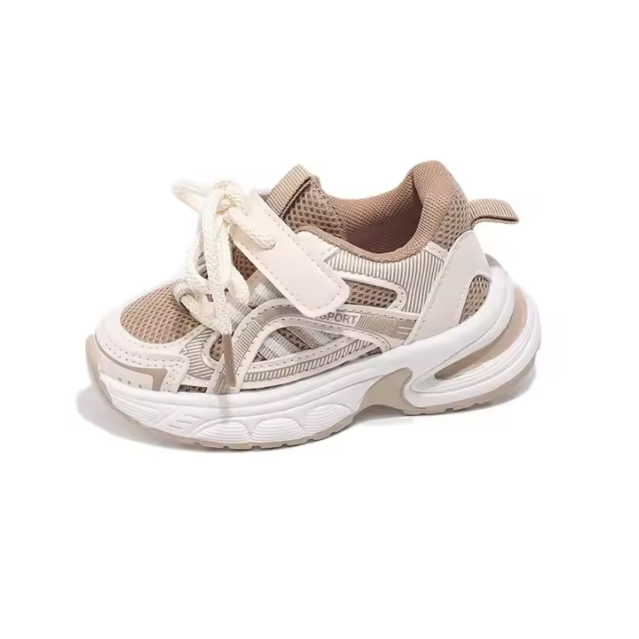 Calzado deportivo informal para niños y niñas, transpirable, duradero, tenis con gancho y bucle, moderno, novedad para otoño 2024 - 1