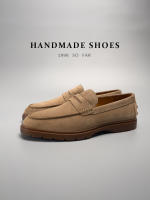 Mocasines de alta gama, cuero genuino, piel de vaca de primera capa, zapatos de moda hechos a mano con un pedal. - details 36