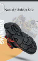 Zapatillas de deporte impermeables de alta calidad para niños, cómodas zapatillas deportivas para correr al aire libre, zapatos informales ligeros para caminar para niños - details 7