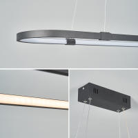 NEO Gleam-candelabro moderno minimalista para comedor, cocina, Bar, candelabros de moda, colgante de correo gratis, iluminación LED - details 2