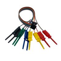10 Uds 20CM 10Pin gancho de prueba Clip analizador lógico Cable pinza sonda Kit de abrazadera de Cable prueba de equipo eléctrico - details 5