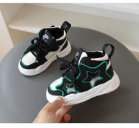 Nuevos zapatos deportivos para niños, zapatos casuales de suela alta con suela blanda antideslizante - details 11