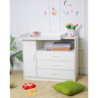 Cama infantil con protección contra caídas y somier, 90 x 200 cm, color blanco, cama de suelo Montessori, cama de madera maciza de pino para cama individual (blanco, 90 x 200 cm) - details 4