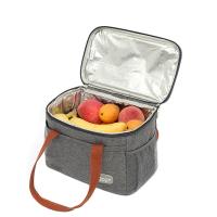 Bolsa de almuerzo con aislamiento térmico de gran capacidad, tela Oxford, almacenamiento de alimentos, bolsas de Picnic, bolsa de caja refrigeradora portátil - details 8