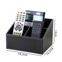 Soporte de lápiz grande de cuero multifuncional papelería de escritorio de oficina caja de almacenamiento control remoto bloque de almacenamiento de cortex caja de almacenamiento creativa - details 4