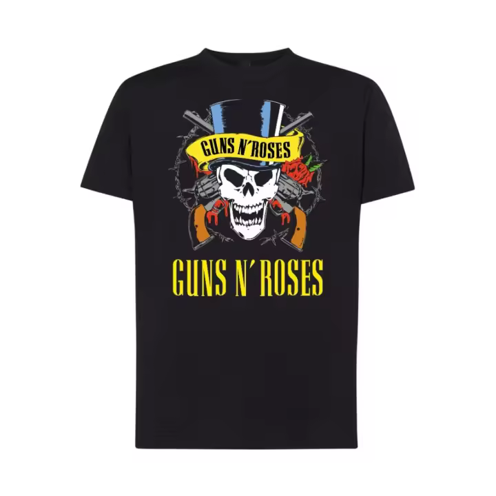 Camiseta Guns N' Roses # 4 - Slash - música Hard Rock - Unisex algodón premium - 1