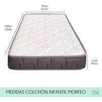 Servilleta de Almohada Morfeo 90x190 HR Regularizador de Calor Acolchado Transpirable Antiácaros - details 3