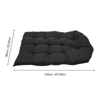 Silla colgante con columpio, cojín grueso de algodón para jardín, interior y exterior, 90x120cm - details 2