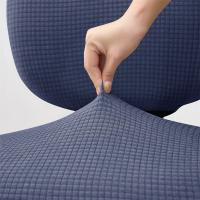 Cubiertas de Silla de Oficina de Vellón Polar 2pcs Protectores de Asiento de Juego Rotativo Antinuevo Cubiertas de Poufs de Muebles y Organización - details 8