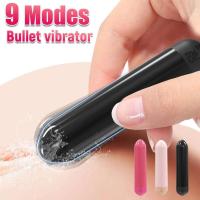 Vibrador tipo bala de 9 velocidades para mujer, estimulador del clítoris, masturbación vaginal del punto G, minivibradores potentes, Juguetes sexuales para adultos 18+ - details 2