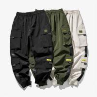 Pantalones Cargo para Hombres en Verano Estilo Casual Hip Hop Múltiples Bolsillos Ropa de Calle - details 1