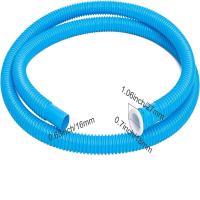 Manguera de drenaje de aire acondicionado azul, Circlip de CA con manguera de drenaje, 16mm de diámetro interior, drenaje de entrada de lavadora, 1,6 m - details 7