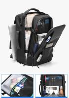 Mochila Oxford impermeable para ordenador portátil de 18 pulgadas para hombre, morral grande para ordenador de negocios, mochila urbana con cerradura - details 3