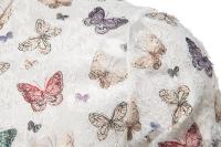 Camisa à manches longues imprimée papillon pour hommes, nuevo diseño de modo, lujo, chemises à pampilles 3D, fête décontractée, chemises de boîte de nuit, scène, printemps - details 4