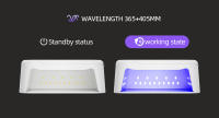 Secado de Manicura de Alta Potencia de 300W con Almohada de Mano Lámpara LED UV Profesional para Esmalte de Uñas Herramientas y Equipo de Manicura de Belleza - details 8