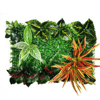 40*60CM césped Artificial planta decoración flor Artificial glicina flor decoración Panel valla pared flor artificial - details 4