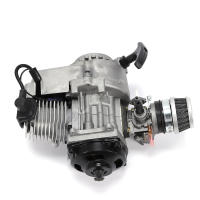 Motor de minimoto de aluminio, Unidad completa de arranque por tracción para bicicleta de bolsillo de 2 tiempos, 47CC/49CC, Tasc - details 4