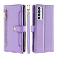Funda de cuero PU magnética OPPO Reno 4 Pro 4G, billetera con tapa, funda protectora, correa colgante multifuncional - details 9