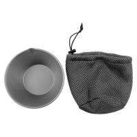 Taza de sierra para exteriores de 300/450 ml, equipo liviano con boquilla integrada, mango plegable, suministros para acampar de 0,4 mm de espesor - details 0