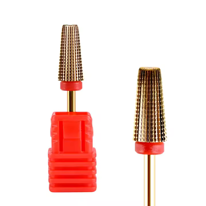 Brocas de Uñas de Carburo KADS con Material de Tungsteno Conexas para Manicura y Pedicura Adecuadas para Casa y Salón - 1