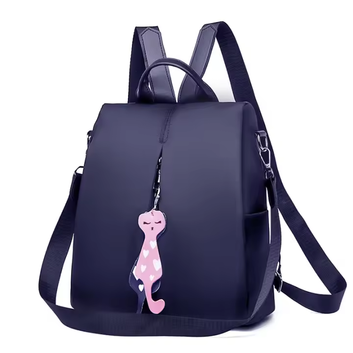 Mochila multifuncional para ordenador portátil para mujer, bolsa de viaje Oxford impermeable de gran capacidad, a la moda - 1