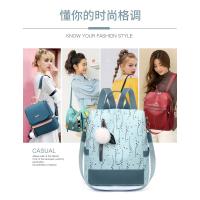 Mochila De flores antirrobo para mujer, morral escolar de viaje, a la moda - details 3