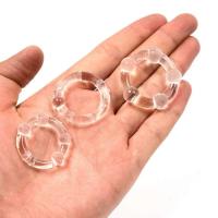 Leten 3 unids/set cuenta masculina retrasar la eyaculación anillo de erección de silicona duradero juguetes sexuales para hombres adultos juego 18+ - details 6