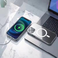Funda de teléfono transparente de carga inalámbrica magnética para iPhone 16, 15, 14, 13, 12, 11 Pro Max, XS, XR, X/12, 13 mini - details 1