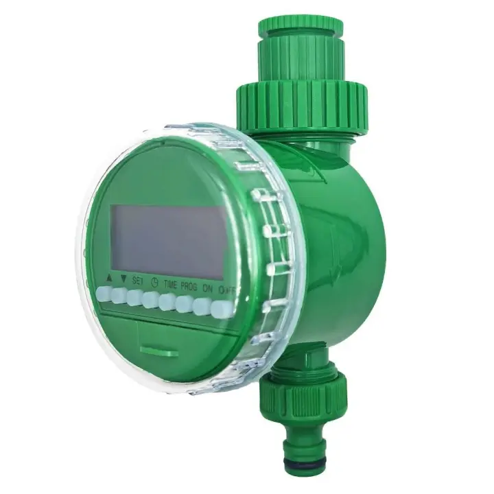 Temporizador electrónico de jardín con pantalla LCD, controlador automático, cubo de agua inteligente, dispositivo de control de riego - 1