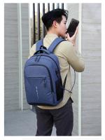 Mochila Impermeable Para Hombres Ultra Ligera Con Capacidad Para Portátil De 15.6 Pulgadas Estilo Clásico Bolsa De Espalda Para Libros Y Uso Diario - details 31
