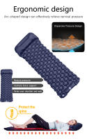 Colchón Inflable Para Acampar Al Aire Libre Con Almohadas Y Bomba De Inflado Integrada Ultraligero Matrícula De Navegación Para Senderismo - details 3