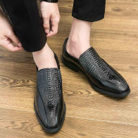Mocasines de tacón bajo para hombre, zapatos de negocios, alta calidad - details 8
