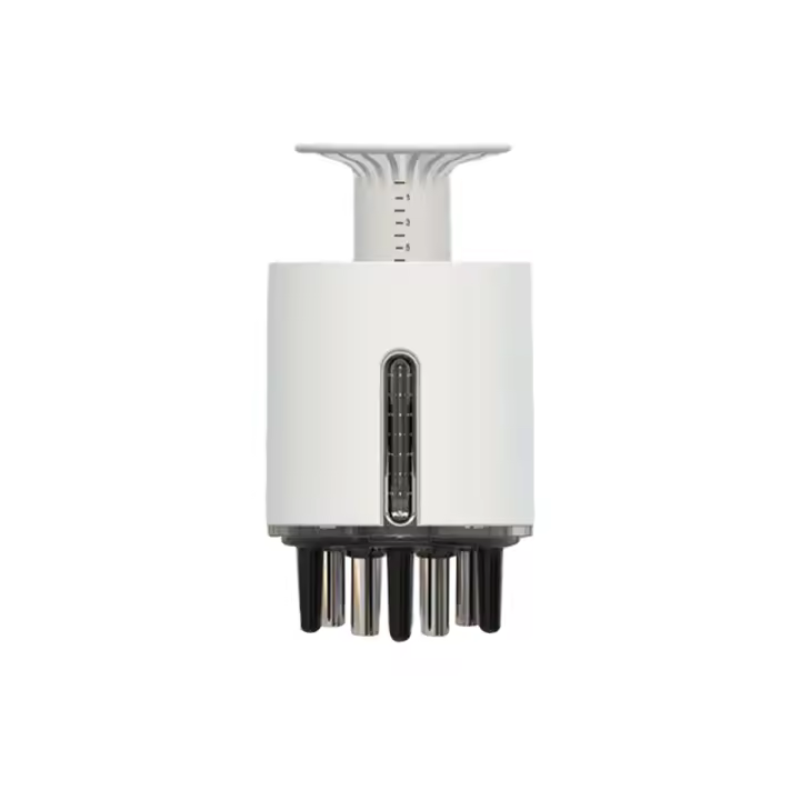 Masajeador Eléctrico de Cuero Cabelludo 2-en-1 Ajustable para Líquido Sólido y Gel - 1