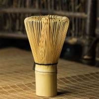 Herramientas de cocina de té verde Matcha útiles, accesorios de bambú, cepillo de bambú, batidor de polvo de té Matcha, 80 flecos - details 2