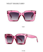 Toyear-gafas de sol cuadradas Vintage para hombre y mujer, lentes de sol de diseñador de marca de lujo, gafas de gran tamaño, UV400 - details 19