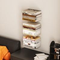 Organizador de libros Invisible multifunción, estantería flotante, accesorios de estante de exhibición, decoración del hogar montada en la pared para interiores, 2 uds. - details 9