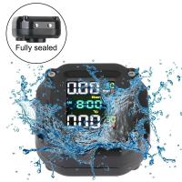 Sistema de supervisión de presión de neumáticos TPMS para motocicleta, 0-6,6 bar, 2 sensores, pantalla colorida precisa, probador de neumáticos, accesorios para motocicleta - details 3
