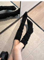 Nuevas botas de tacón de aguja de gamuza botas de mujer - details 25