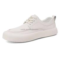 Nueva venta al por mayor, zapatos Vintage de cuero transpirable de verano para hombre, zapatillas clásicas con cordones de vaca Real, zapatillas antideslizantes de alta calidad 44 - details 6