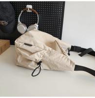 Bolso de nylon retro de gran capacidad, bolso de mensajero de hombro para hombres y mujeres, bolso de pareja versátil informal y de moda. - details 6