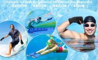 Guantes acuáticos para hombre y mujer, Manoplas de entrenamiento de resistencia al agua, gimnasio, Fitness y natación, 1 par - details 0