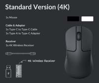 Keychron-ratón óptico inalámbrico M3 mini, Mouse con cable USB tipo C, 2,4 GHz y Bluetooth - details 21